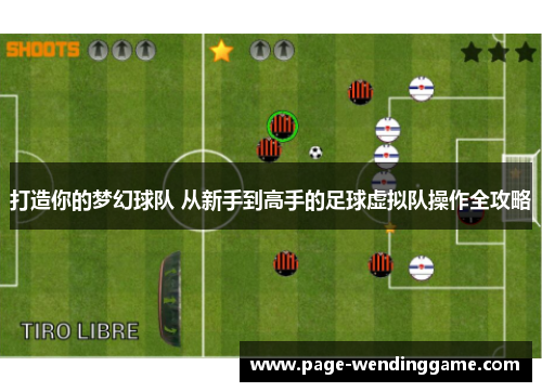 打造你的梦幻球队 从新手到高手的足球虚拟队操作全攻略